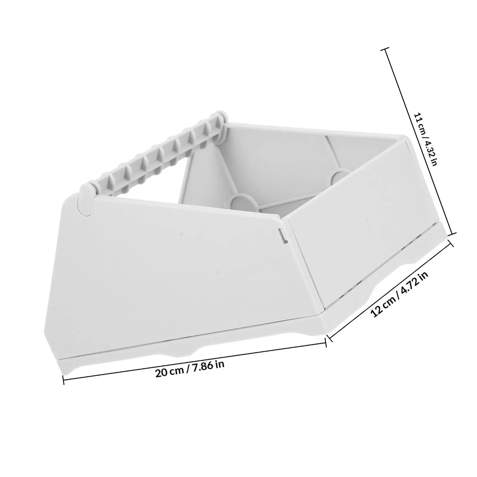 Thermal Printer Label Holder Stand for Shipping Labels Desktop Organizer Compact Space Saving Label Roll Holder for Office