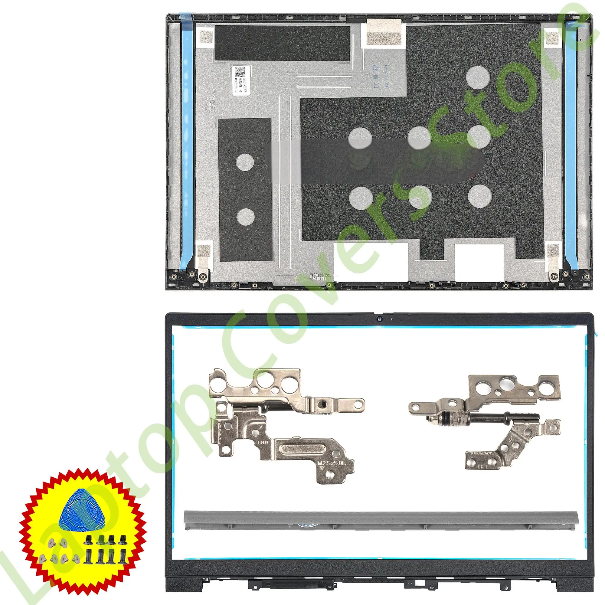 

Новая крышка для ThinkBook 15 G2 ITL Thinkbook 15 g2 ARE, задняя крышка ЖК-дисплея для ноутбука, передняя рамка, петли, замена петли