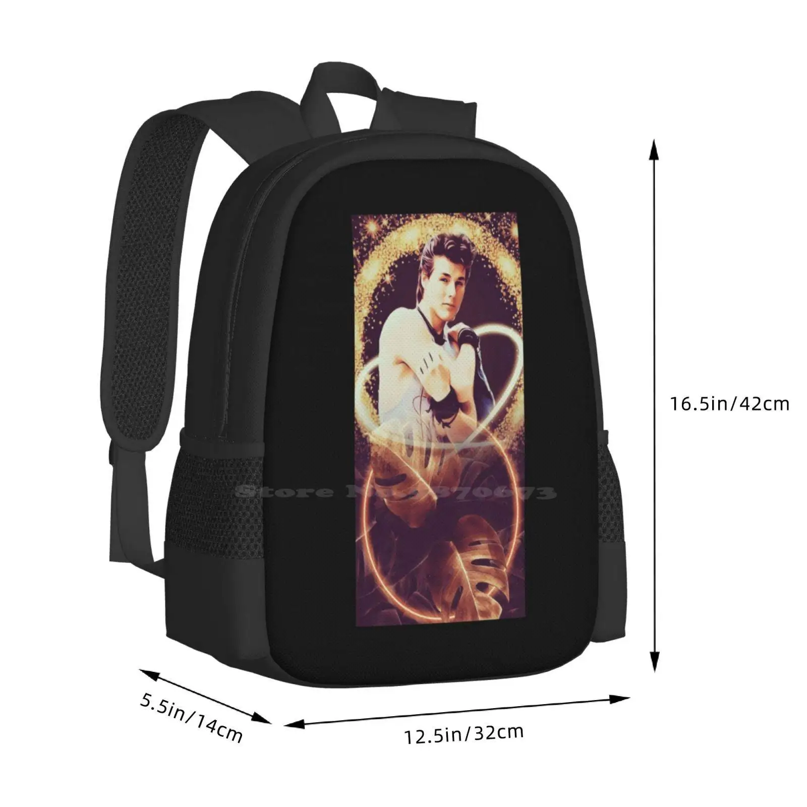 Morten Harket Teen College Student Backpack Pattern Design Bags