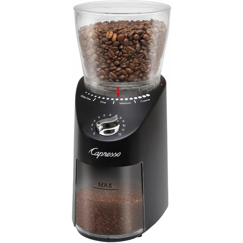 

Capresso Infinity Plus черная коническая шлифовальная машина