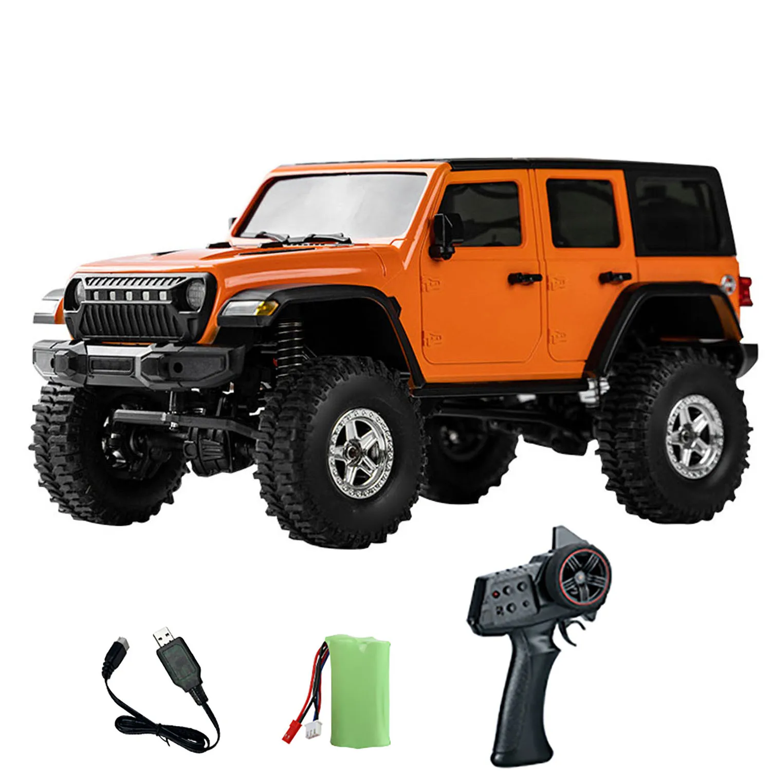 

4*4 RC Моделирование Rock Crawler Car C8801 1:18 Беспроводное управление Внедорожник RTR Гусеничный Матовый двигатель ESC Светодиодные фонари Игрушки