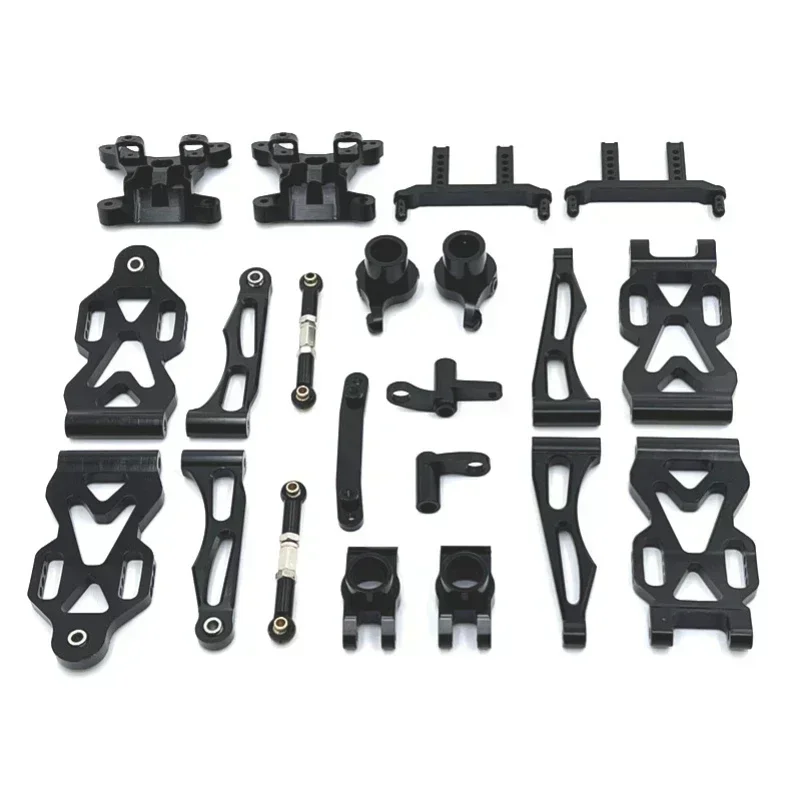 SCY 1/16 16101 16102 16103 16104 16106 16201 JJRC Q117 Rc Car Parts Metal Upgrade and Modification Vulnerable Parts Kit