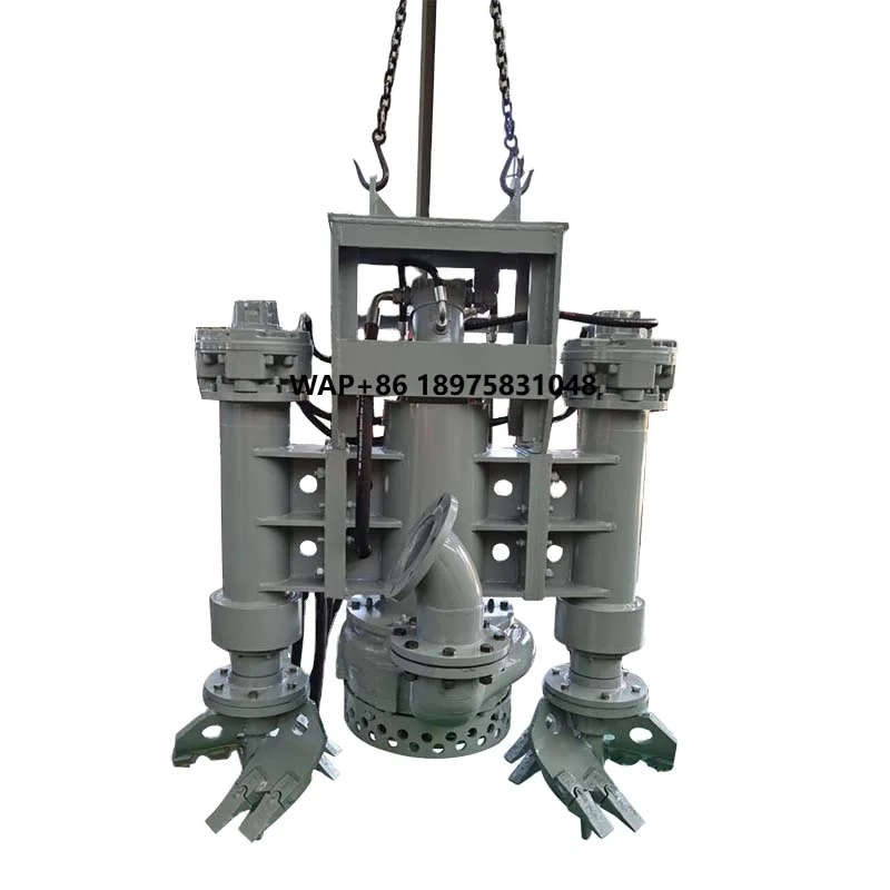 10 inch hydraulic drive submersible slurry pump channel dredging pump dredger pump