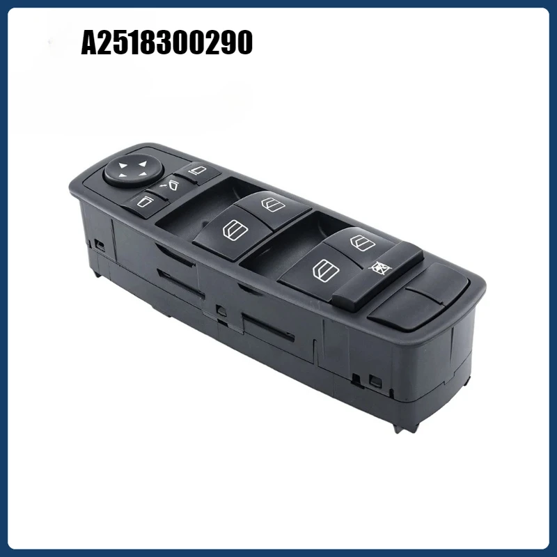 

A2518300290 для BENZ W164 GL320 GL350 GL450 ML320 ML350 ML450 R320 R350 Автомобильная передняя левая главная кнопка переключателя стеклоподъемника