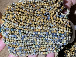 50pcs/lot 4-5mm Rare Collection Gift Special Mini Cute Multiple Births Gobi Agate Natural Rough Stone Beads String Bracelet