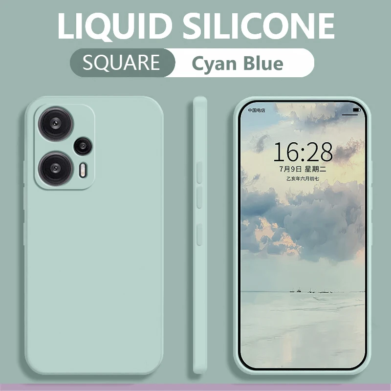 Poco F5 F5 PocoF5 Pro Hülle Original Flüssigsilikon Soft Cover für Xiaomi Poco F5 F5 PocoF5 Pro F5Pro stoßfeste Handyhüllen – Detail 15
