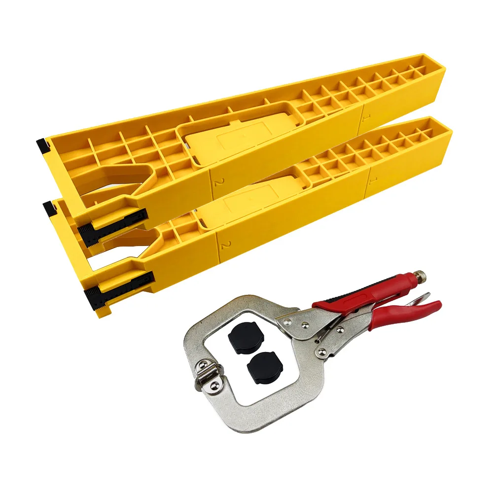 

Drawer Track Installation Jig Auxiliary Positioning Holder Locking Pliers Drawer Slide Jig Mounting Cabinet Woodworking Tools