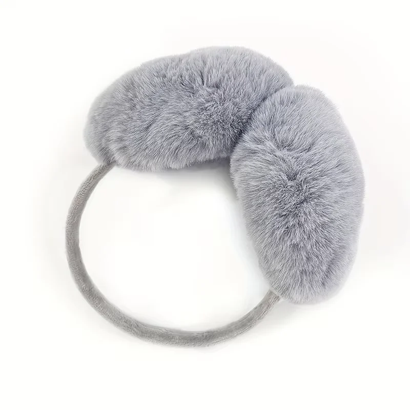 Solid Soft Plush Ear Keep Warmer Winter Earmuffs for Women Men Fashion Outdoor Earflap Protection Ear-Muffs Ear Cover