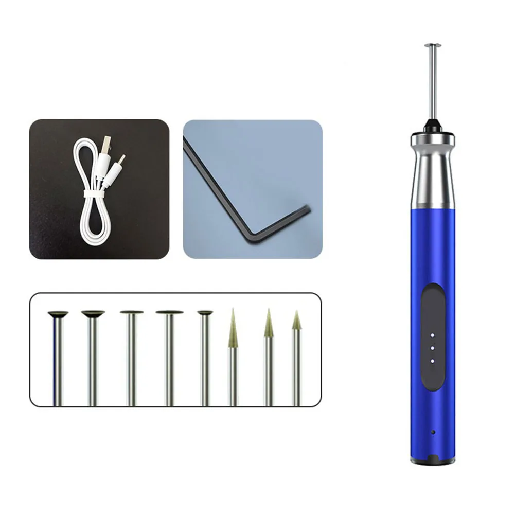 IRX6 Rotary For Polishing Pen with 3 Adjustable Speeds and Multi-Purpose Grinding Heads for Electronics Assembly and Repair