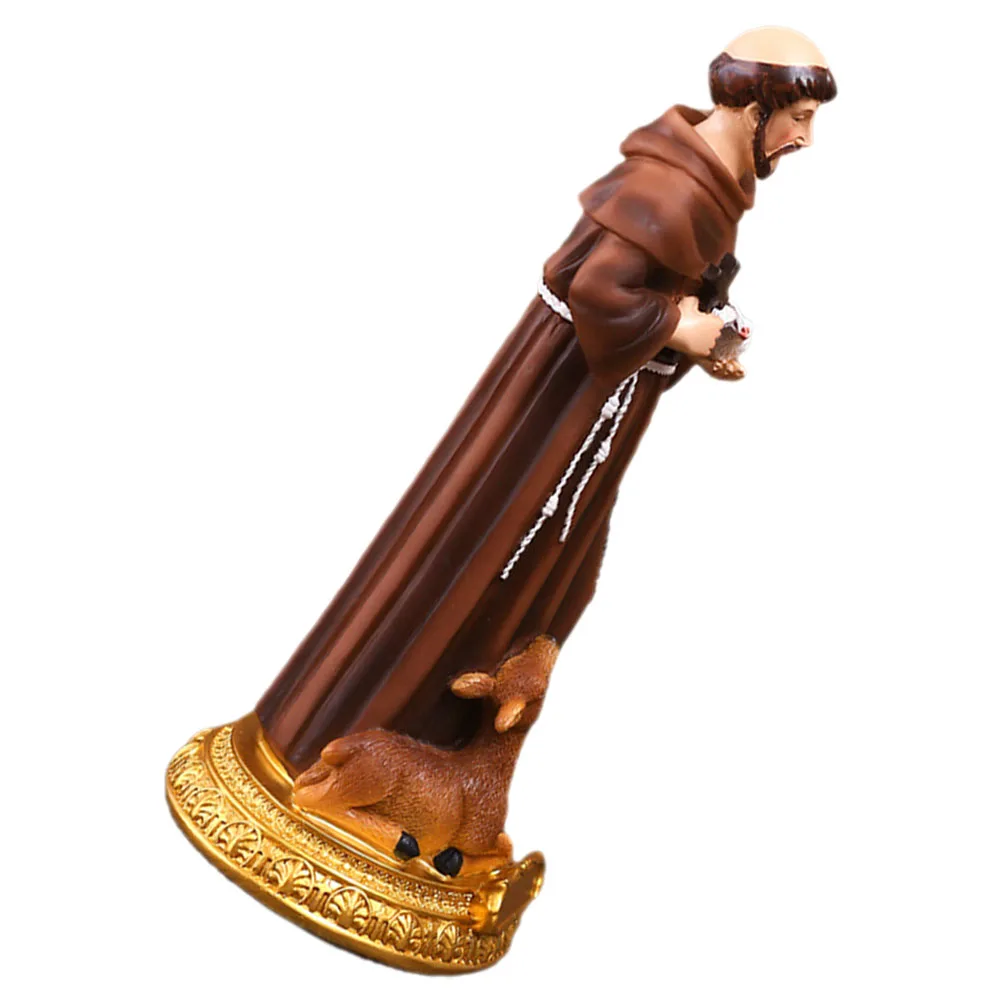 

Ornament Resin Decor Miniature Desktop Adornment Religious Figure Living Room Decorative Cabinets Ornaments Aesthetic