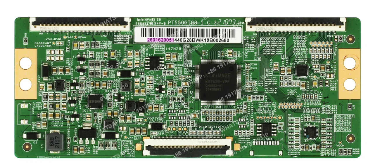 Compatible con placa lógica Original Westinghouse PT550GT03-1-C-3 4K T-con para TV de 55 pulgadas WR55UT4210 W21087-HK WR55UX4210