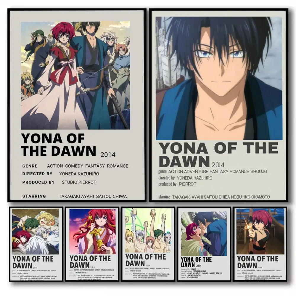 Y-Yona of the Dawn Poster-Aufkleber, selbstklebend, Gemälde, Wanddekoration, Wandaufkleber für Schlafzimmer, Wohnzimmer, Zuhause, HD-Geschenk