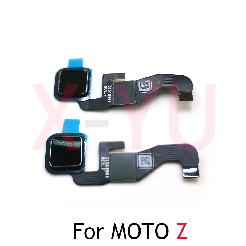 

For Motorola Moto Z XT1650 Home Button Fingerprint Sensor Return Power Flex Cable Repair Parts