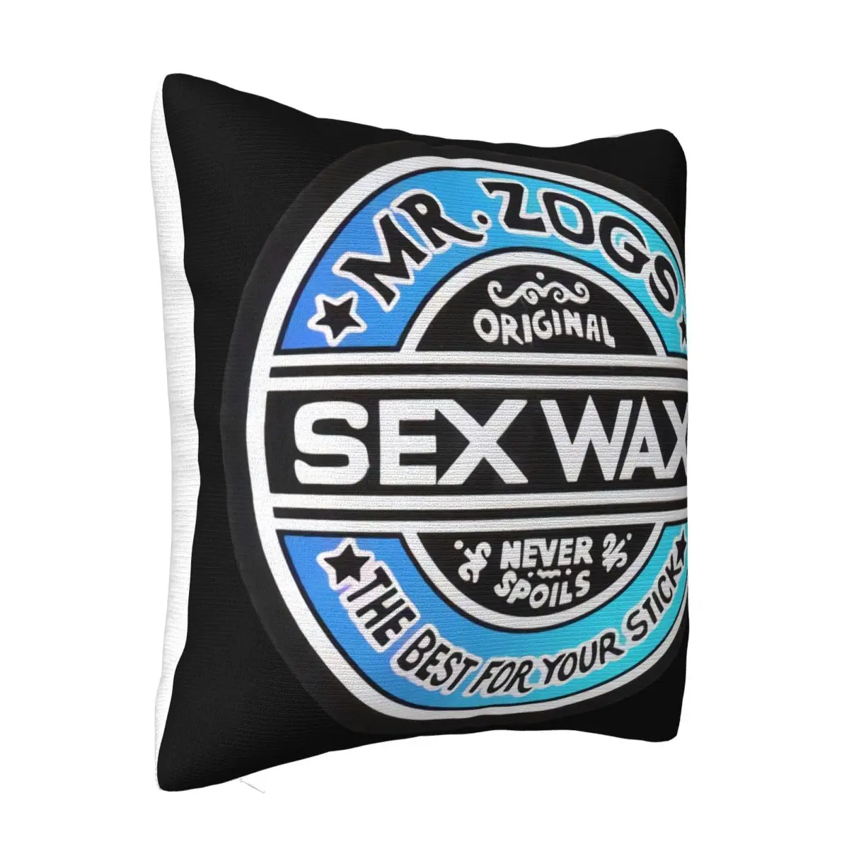 Mr Zogs Surfing Sex Wax White Cool Size S 5Xl T 872 Logo Good Quality Rap Brand Comfortable Pillow Case