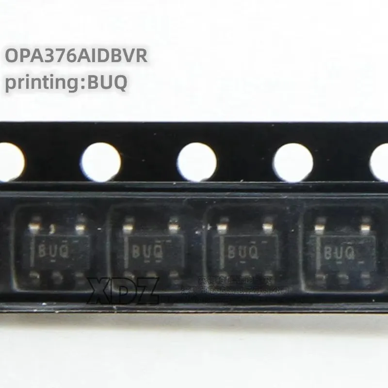 5pcs/lot OPA376AIDBVR OPA376A Silk screen printing BUQ SOT23-5 package Operational amplifier chip