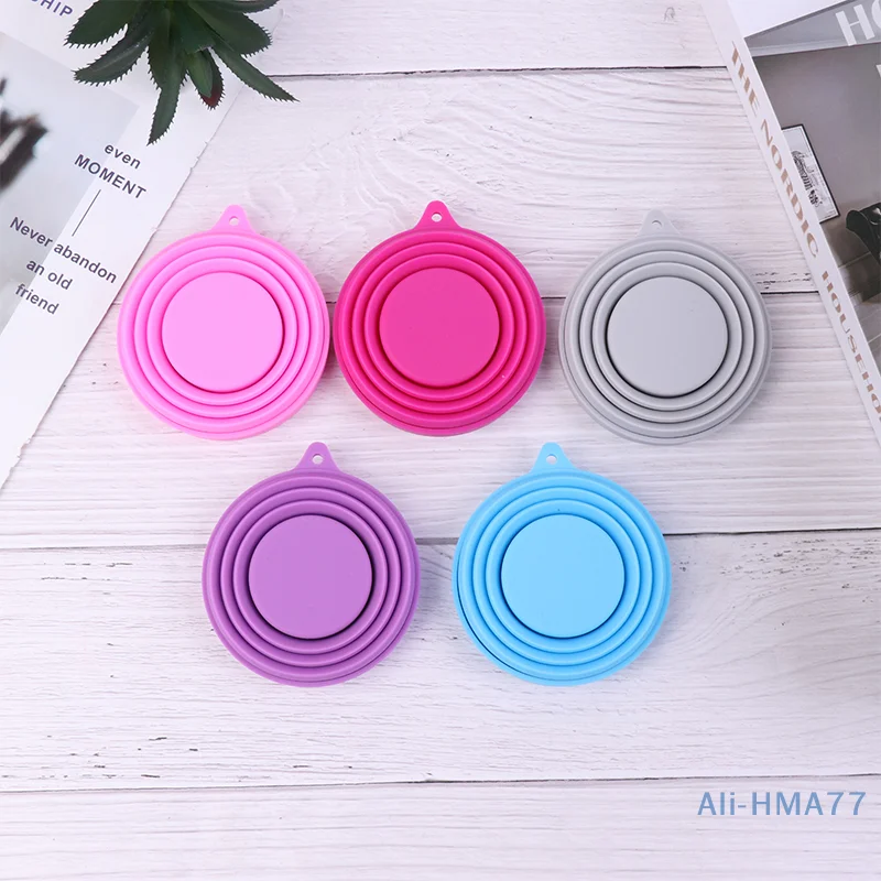 1PC Portable Menstrual Cup Collapsible Silicone Cup Sterilizing Cup Feminine Hygiene Product