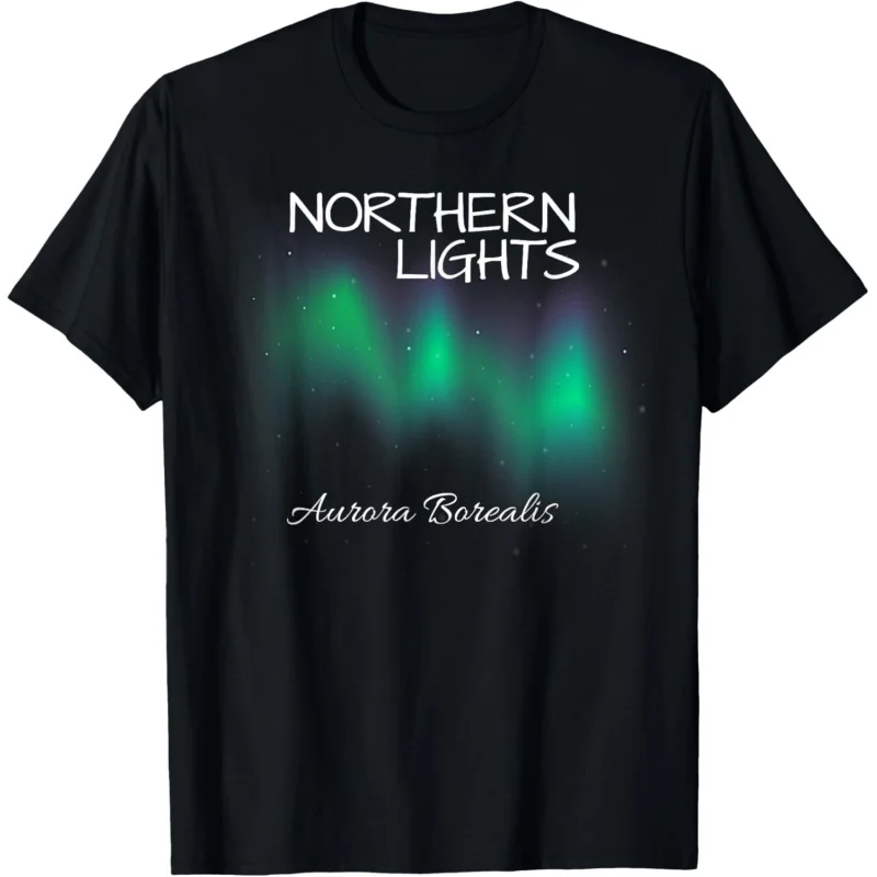 

I Love Northern Lights I Saw The Aurora Borealis First Time T-Shirt