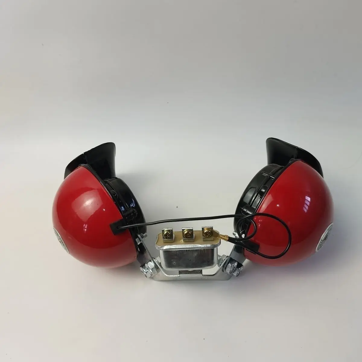 Dual-tone Snail Car Horn for Truck & Bus, Universal 12V/24V High Sound Quality Super Loud Warning Horn