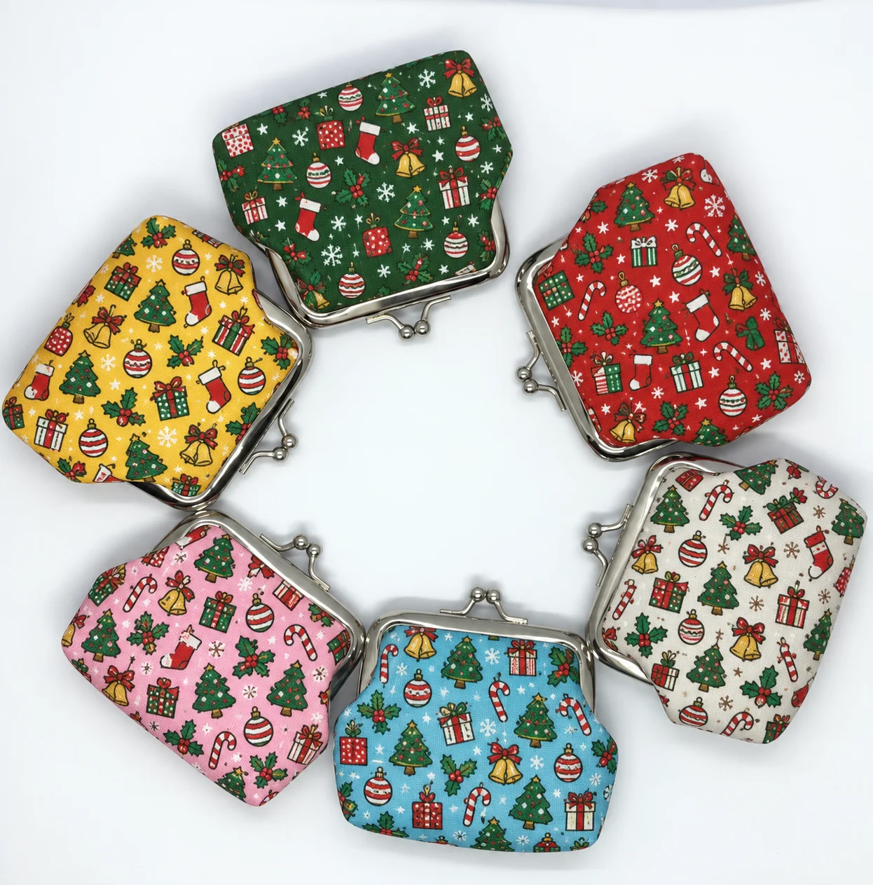 Coin Purse Portable Printed Coin Purse Small Change Pouch Sweet Change Pouch For Earbuds Bank Cards Handbag