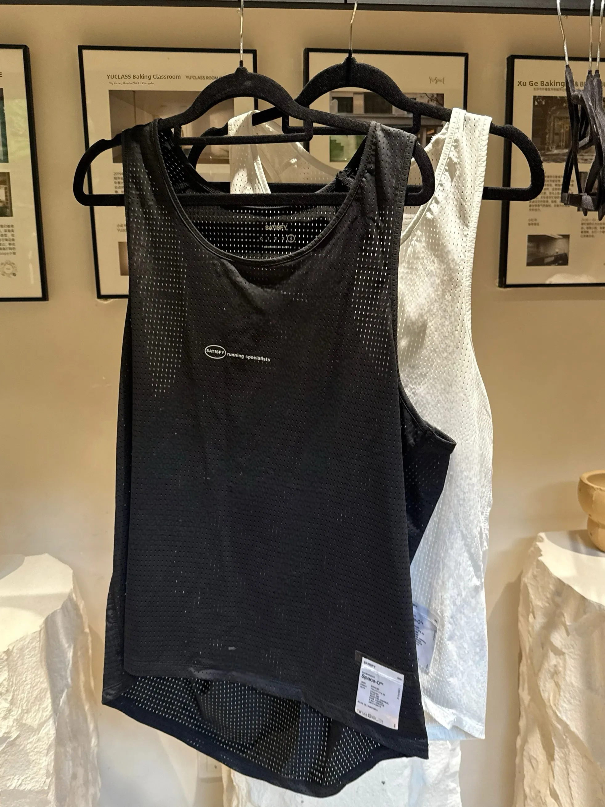 

Жилет для бега из технической ткани Qui Dry Sports Cetition Cool Feeling Marathon Fitn Activi Молодежный повседневный цветной жилет