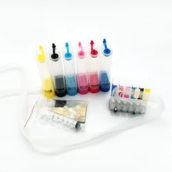 Empty Continuous Ink System CISS fits for Epson PX660 1400 1500W P50 1430 PX650