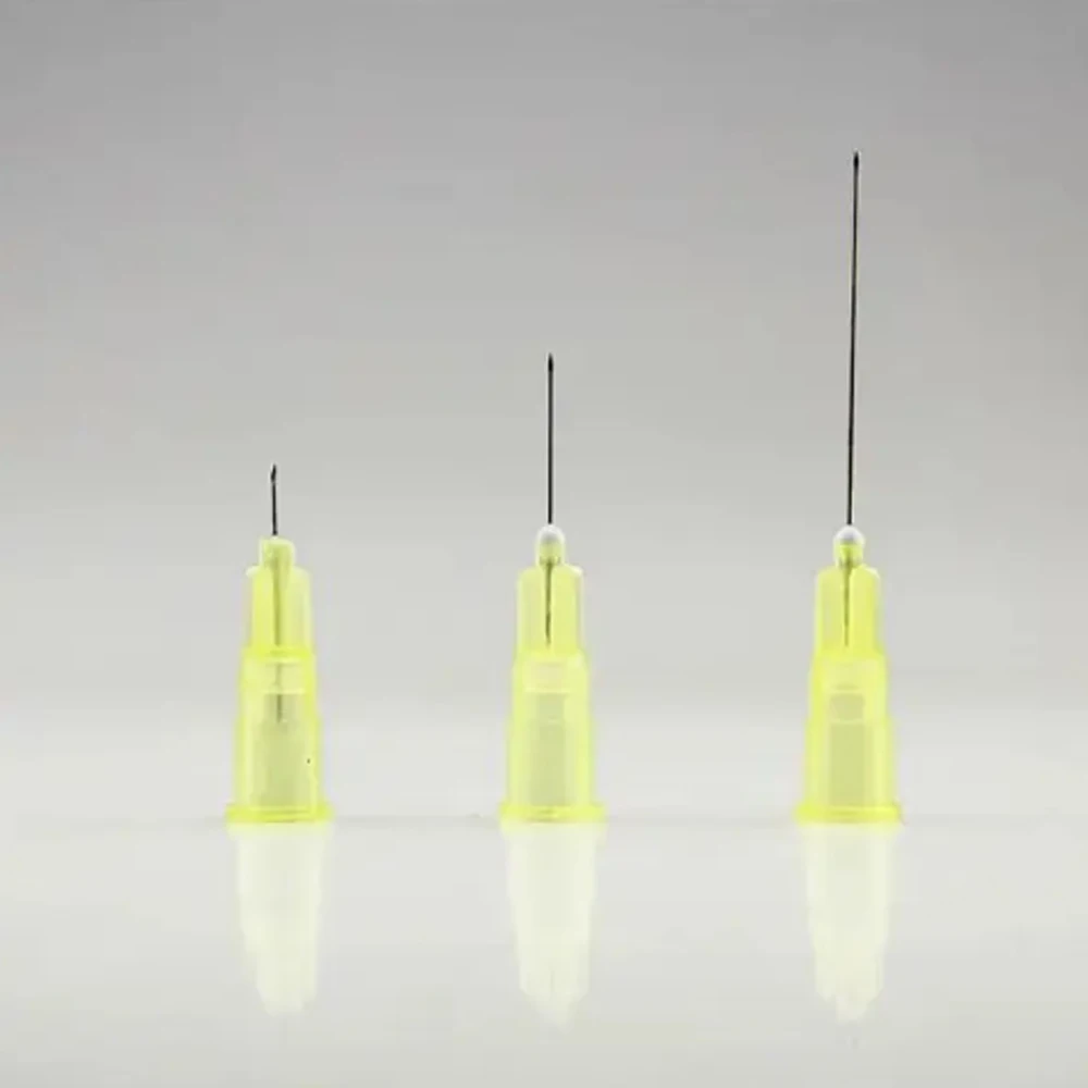 

30G 4/13/25 mm 32G 4/13 mm 34G Teeth Disposable Needles Eyelid Tool Parts Painless Small Irrigator Superfine Beauty Meso Needles