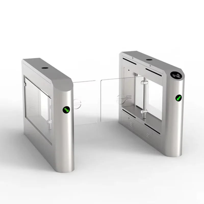 

HCW Automatic Sliding Barrier Speed Gate Access Control System Pedestrian Swing Turnstile for Secure Access