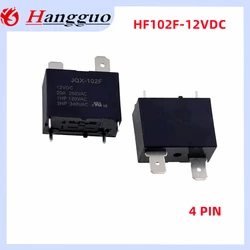 5PCS/Lot Original HF102F JQX-102F 12VDC HF102F JQX-102F-P 4-pin 12VDC 12V 20A Relay