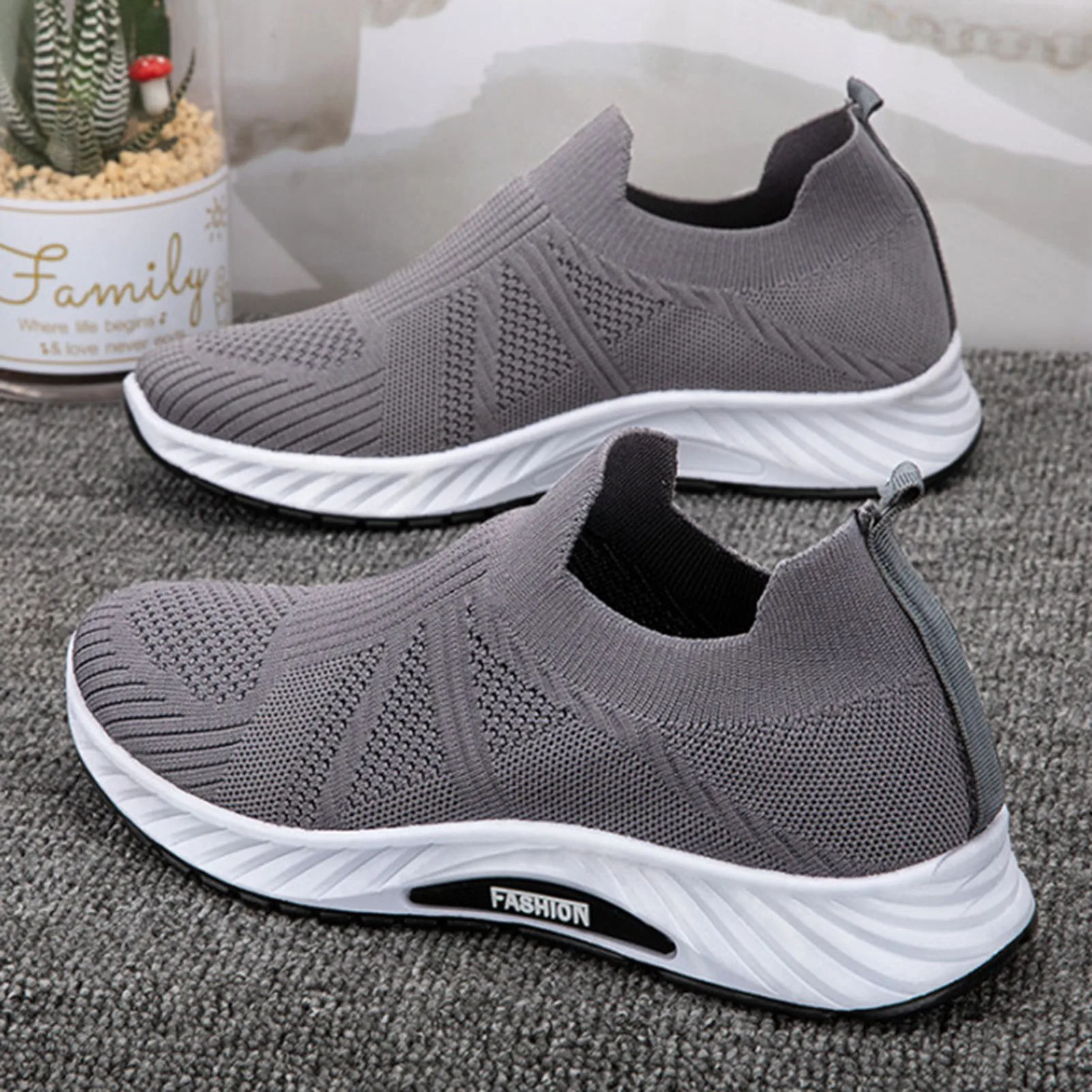 Men's Sneaker Running Shoes with Breathable Mesh Non Slip Sneakers Birthday Gift for Boyfriends Day Son