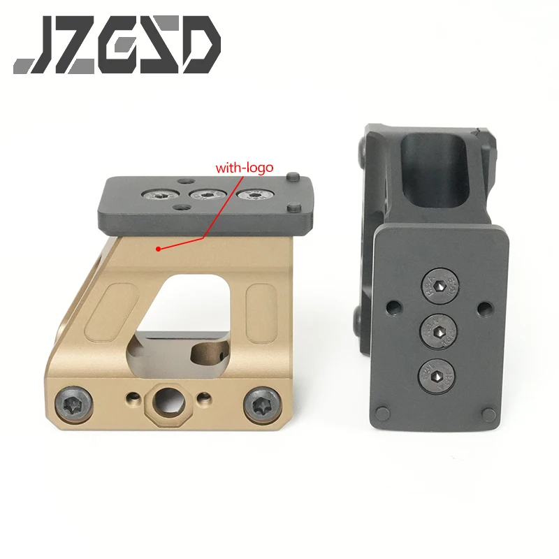 

Tactical UN R-M-R Optic Scope Mounting T001T002 Universa Heightening Optic Aiming Mount For R-M-R Red Dot Metal Elevated Base