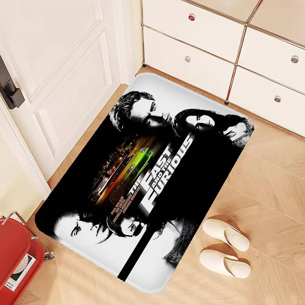 Fast And Furious Floor Carpet Nordic Style Home Doormat Bathroom-Toilet Mats Bedroom Hotel Decor Mat