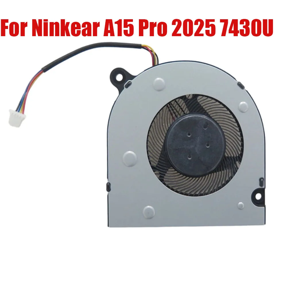 For Ninkear A15 Pro 2025 7430U DC5V 4PIN Laptop CPU Fan