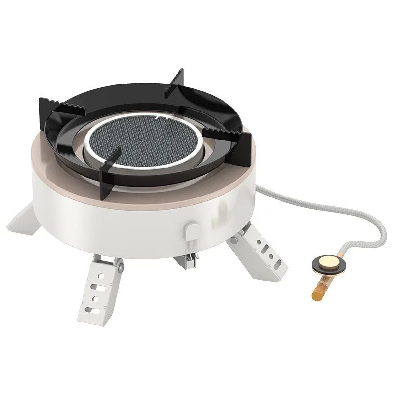 

Windproof cassette stove high-power portable split tea cooking barbecue with two surrounds