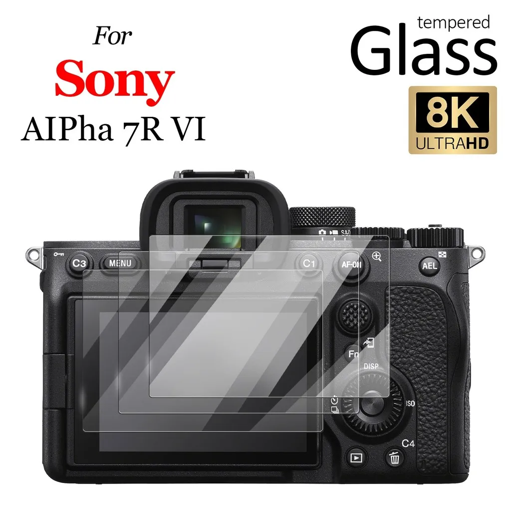 1-5PCS for Sony A7R VI Alpha 7R VI Camera LCD Screen Protector Tempered Glass A7R VI 9H HD Anti-Scratch Protective Glass Film