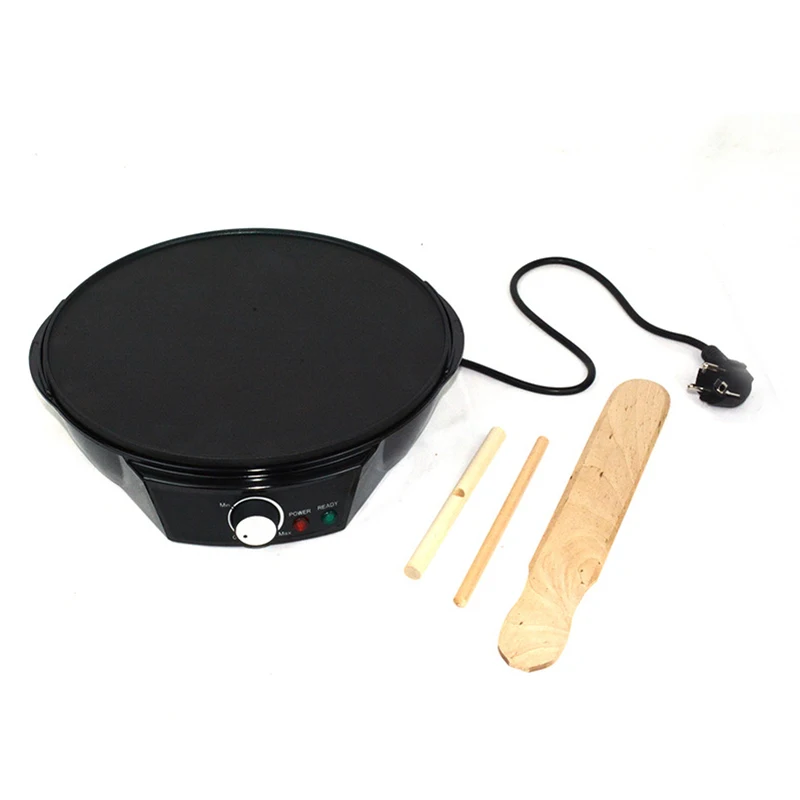 Electric Pancake Machine 30cm Kitchen Cake Spring Roll ROTI Burritos 1200W Crepe Maker Baking Pan Pie Nonstick Griddle