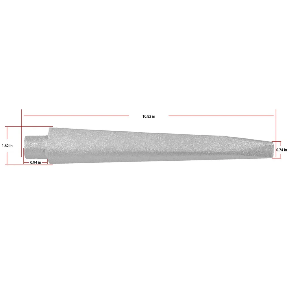 ANX Schmiede-Driftwerkzeug, Tomahawk-Driftstift für Messermacher, zum Schmieden von Tomahawks, Hämmern, Äxten und Messern – Detail 11