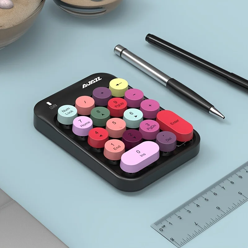 AK18 digital film keyboard, portable 18-key mini keyboard, keyboard expansion，gaming keyboard - Image 2