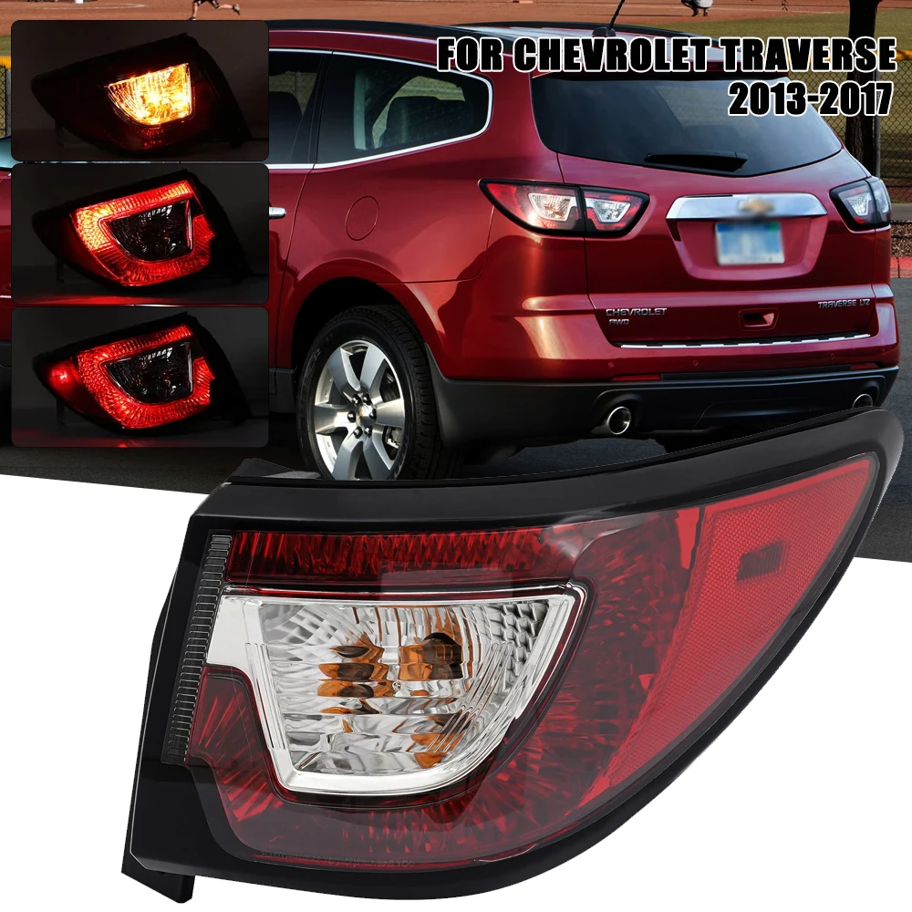 

Left/Right Side Tail Lamp FOR Ford Chevrolet Traverse 2013 2014 2015 2016 2017 Rear Tail Light Brake Lamp with