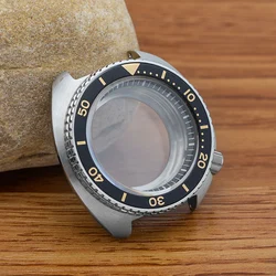 6105 6309 Abalone Turtle Case Fit 7S26 7S36 4R35 4R36 NH35 NH36 Japan Automatic Movement Crown at 4.1 Seal Transparent Bottom B