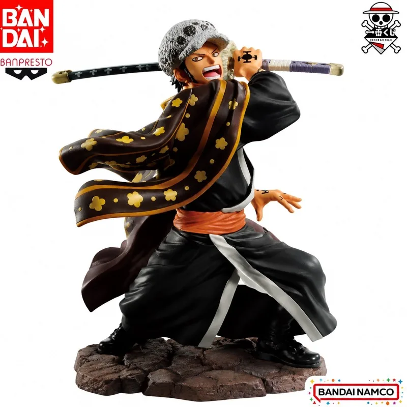 

In Stock Bandai Original Ichiban Kuji One Piece Trafalgar Law Action Figure Model Doll Brand New Boxed Anime Characters Toys