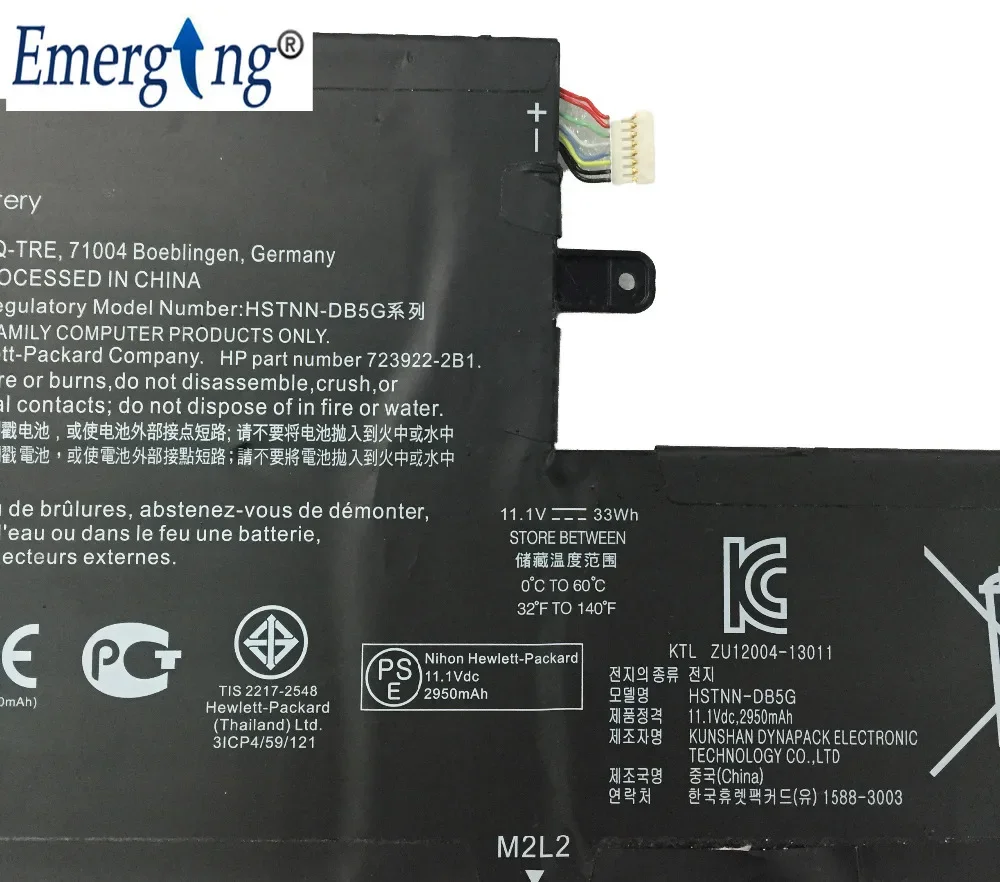 11.1V 33WH New Laptop Battery for HP TPN-W110 HSTNN-IB5G TR03XL