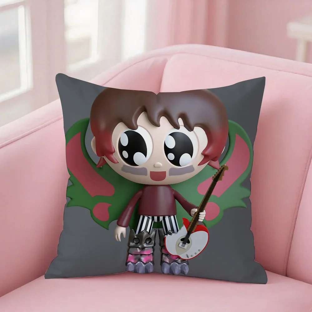 Singer P-Porter Robinson Smile! D Pillow Case Cover Square Sofa With Pillow Case For Home Use