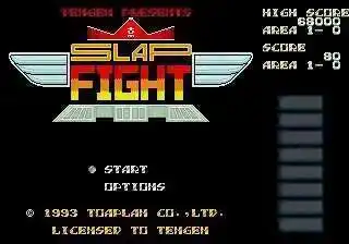 Slap Fight 16bit MD بطاقة الألعاب لوحدات تحكم Sega MegaDrive Genesis 16 بت