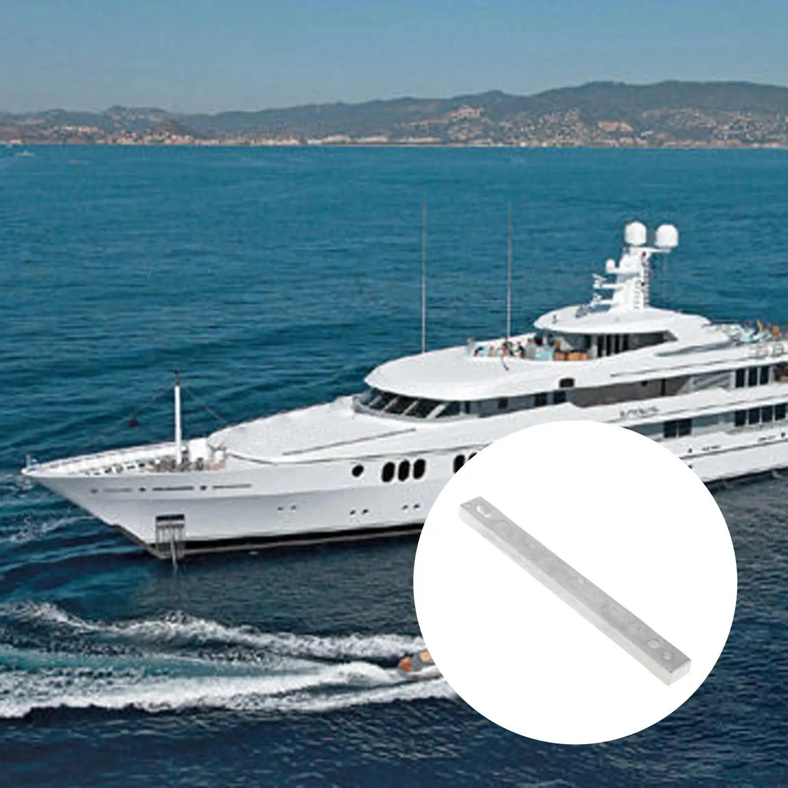 

8252711 Кронштейн силовой обшивки анода для 40 л.с. 50 л.с. 1994-UP, длина 7-1/2 дюйма