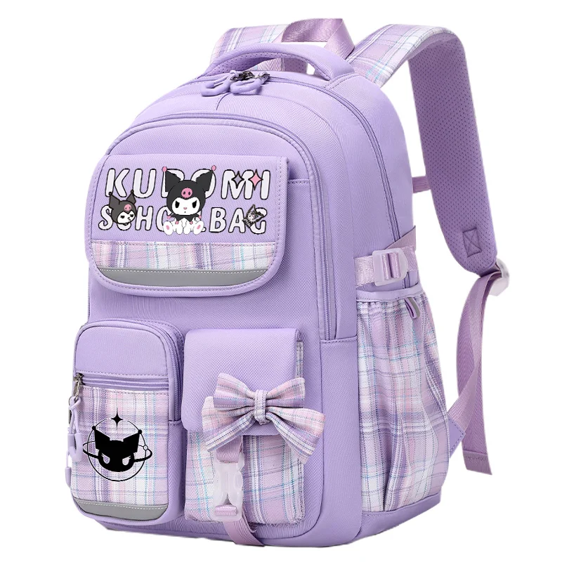 Kulomi-Sac à dos imprimé dessin animé Sanurgente mignon pour filles, sac à dos pour enfants, initié par les touristes, adolescents à l\'école,