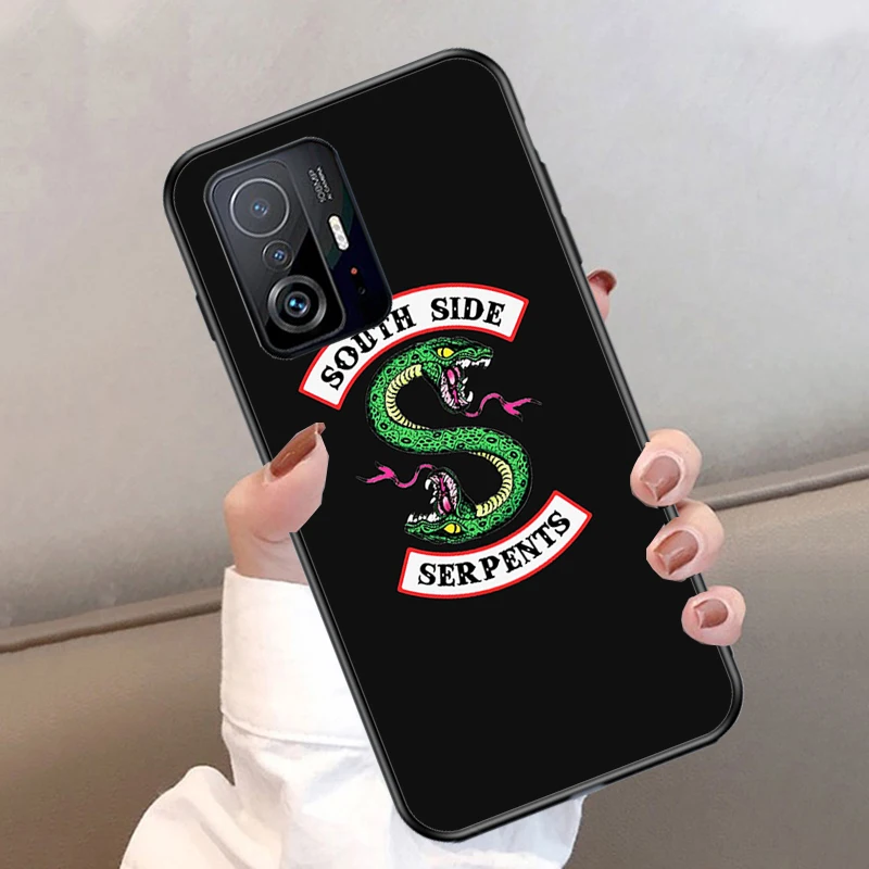 Riverdale South Side Serpents Phone Case For POCO F5 X5 X3 Pro X4 F4 GT F3 M5 C40 Xiaomi 12 Lite 12X 11T 12T 13 Pro Cover