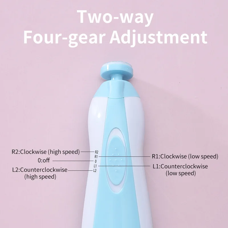 Electric Baby Nail Trimmer Baby Items Kid Nail Polisher Tool Care Kit Easy To Trim Nail File Newborn Baby Accessories Newborn