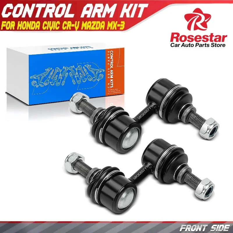 

2pcs Front Sway Bar Link Kit for Honda Civic CR-V 1997-2001 Mazda MX-3 1992-1995 MK90667, SL30240XL, TC1190, 51320S04003