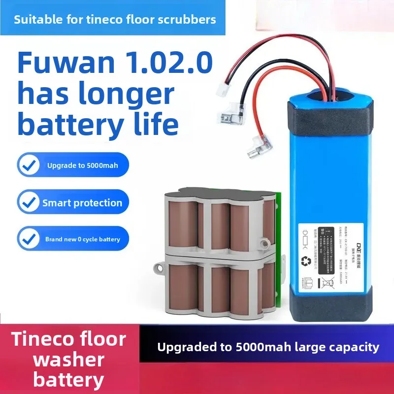 Tianke Washing Machine Battery for Fuwan 1.0 2 Slim Model FM25 FM26-01 FW1004 700CN Repair