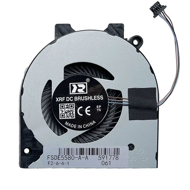 New Laptop Cpu Cooling Fan For DELL Inspiron 5580 0G0D3G 5581 5582 5585 5588 14-5480 5481 5482 5485 5488